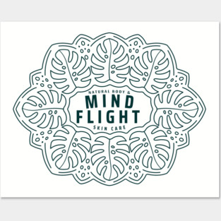 Mind Flight Leaf Cluster Posters and Art