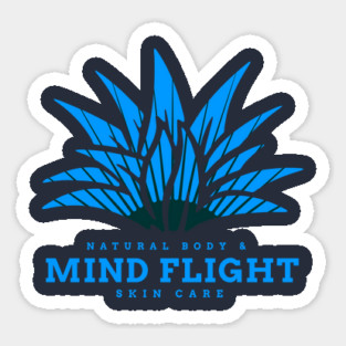 Mind Flight Wild Plant Sticker
