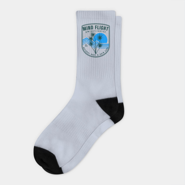 Mind Flight Desert Plants Socks by mindflightco