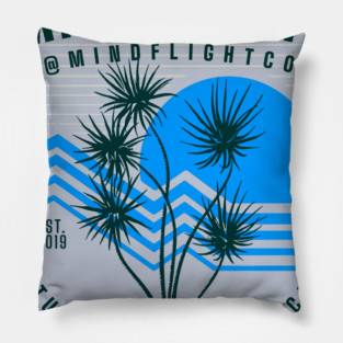 Mind Flight Desert Plants Pillow