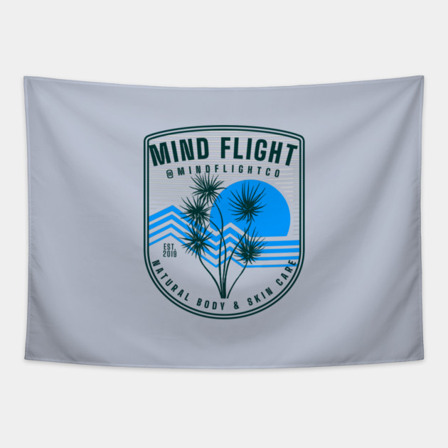 Mind Flight Desert Plants Tapestry by mindflightco