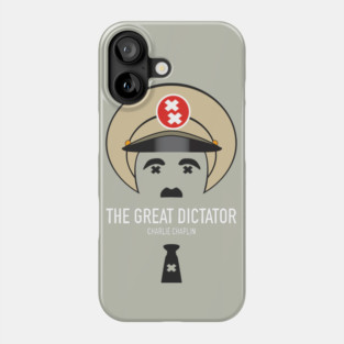 The Great Dictator - Alternative Movie Poster Phone Case
