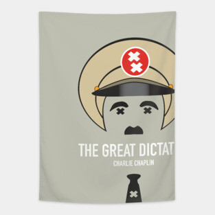 The Great Dictator - Alternative Movie Poster Tapestry