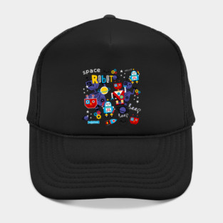 Space robot doodle Hat