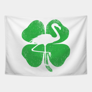 Flamigo st patricks day Tapestry