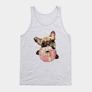 French bulldog sweet donut for frenchie lover Tank Top