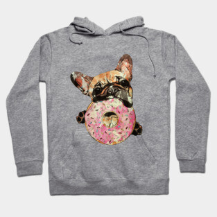 French bulldog sweet donut for frenchie lover Hoodie