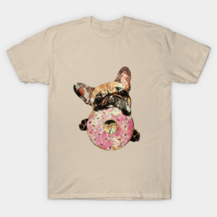 French bulldog sweet donut for frenchie lover T-Shirt