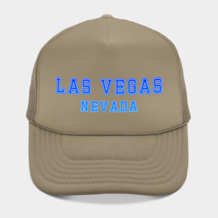 Blue Gradient Las Vegas Nevada Logo / Lettering Hat