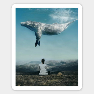 Whale Sticker