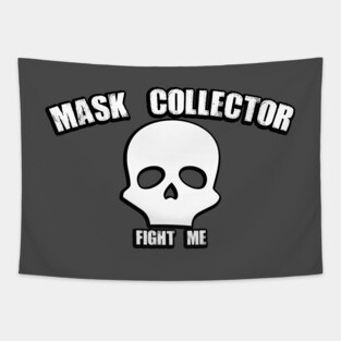 Mask Collector Tapestry