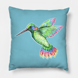 Hummingbird Pillow