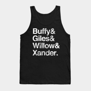 Sunnydale Names Tank Top