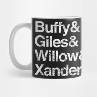 Sunnydale Names Mug