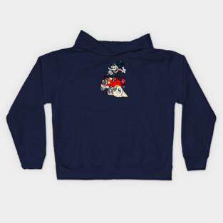 Toon Mouse Fink Kids Hoodie