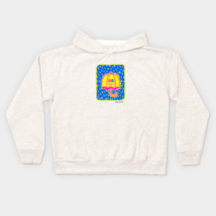 no trouble in the bubble Kids Hoodie