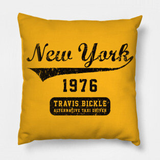 New York Taxi Driver Pillow