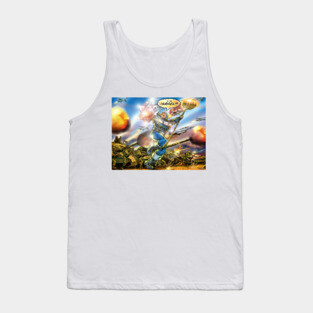 CAPT. ISRAEL horiz Tank Top