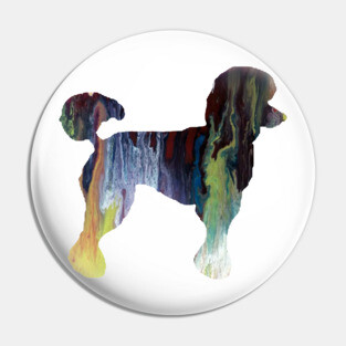Poodle Pin
