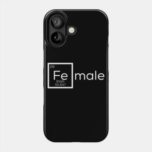 Female iron symbol Phone Case
