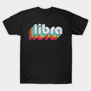Libra / Zodiac Birthdate Sign Design T-Shirt