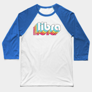 Libra / Zodiac Birthdate Sign Design Baseball T-Shirt