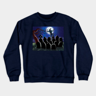 WOLFMAN Cemetary Crewneck Sweatshirt