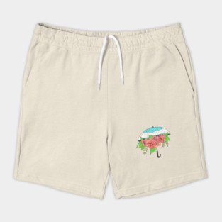 Umbrella of Flowers Shorts