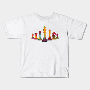 Chess pieces Kids T-Shirt