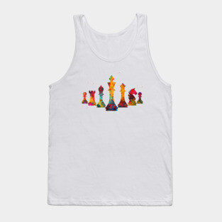 Chess pieces Tank Top