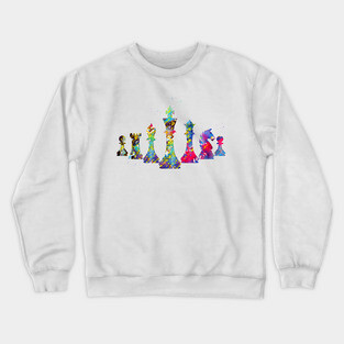 Chess pieces Crewneck Sweatshirt
