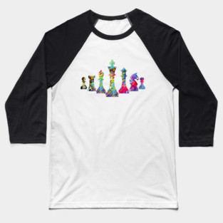 Chess pieces Baseball T-Shirt