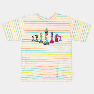 Chess pieces Kids T-Shirt