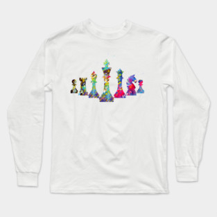 Chess pieces Long Sleeve T-Shirt