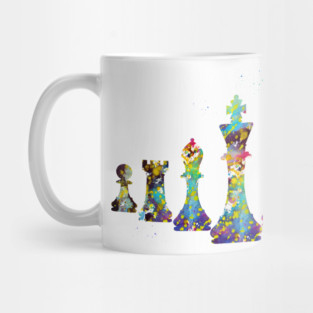 Chess pieces Mug
