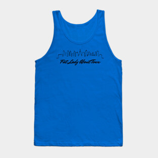 Fat Lady About Town Tank Top