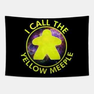 I Call the Yellow Meeple Tapestry