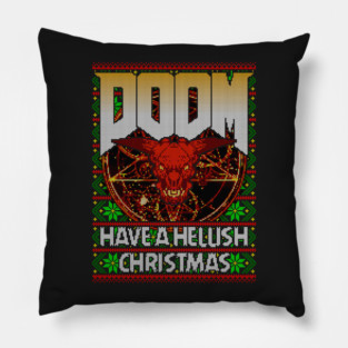 Have a Hellish Christmas Pillow