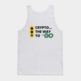 Crypto..The Way to Go Design 1 Tank Top