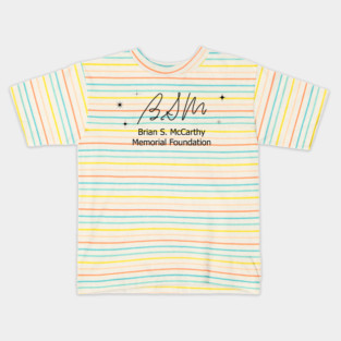 BSM Foundation Black Letters Kids T-Shirt