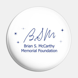 BSM Foundation Blue Logo Pin