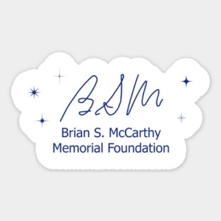 BSM Foundation Blue Logo Sticker