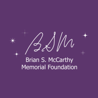 BSM Foundation White Logo on Purple T-Shirt