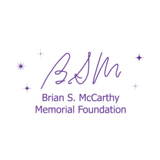 BSM Foundation Logo Purple on White T-Shirt