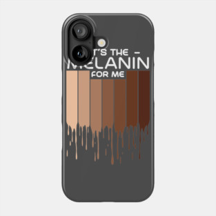 Melanin Poppin African American Queen Phone Case