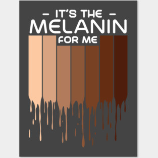 Melanin Poppin African American Queen Posters and Art