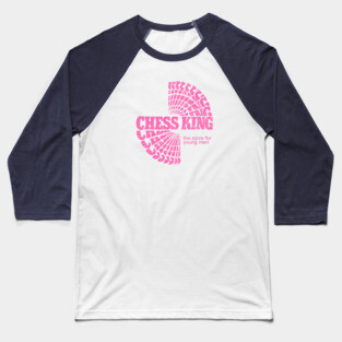 Chess King 1980s Style Shirt Baseball T-Shirt