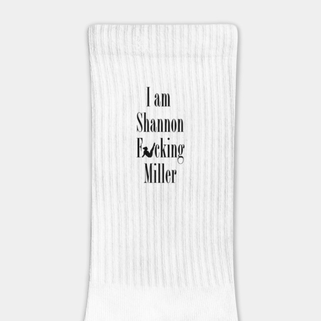 I Am Shannon F*ing Miller (wall art) by GymCastic