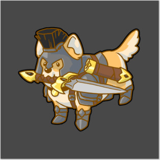 Fighter Puppy Posters and Art