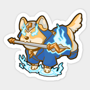 Sorcerer Puppy Sticker
